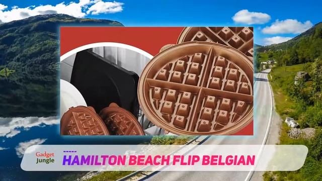 Best Waffle Irons 2021 - Hamilton Beach Flip Belgian 2022 смотреть онлайн