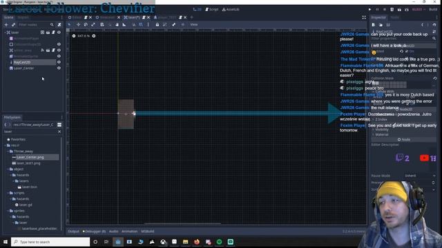 Godot adding lasers to Rungeon смотреть онлайн