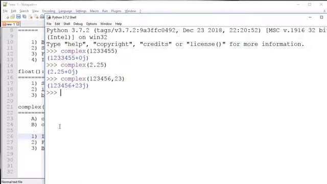 Python Type Casting | complex() || #8 (Part - 3) смотреть онлайн