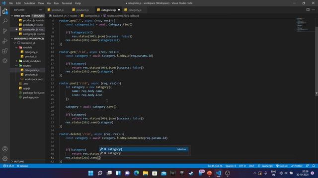 MERN Stack - Basics of Backend (Node.js and ExpressJS) - 3 смотреть онлайн