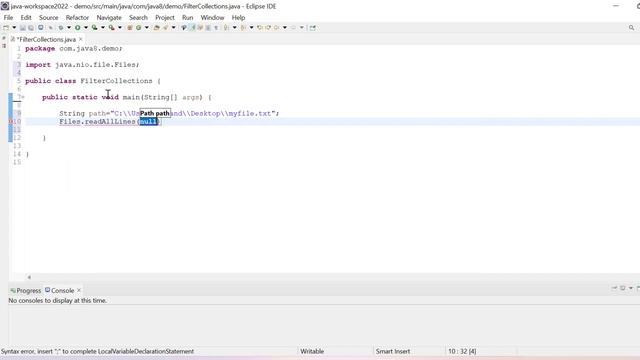 Java 8 File Reading Line By Line || Learn Java 8 Features смотреть онлайн