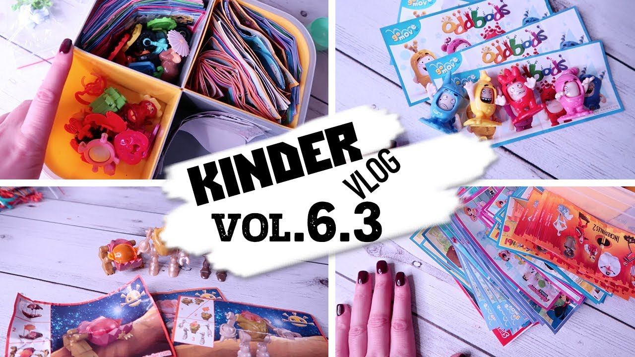 Kinder vlog: Собрала много серий| Старые игрушки лучше смотреть онлайн