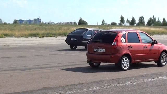 Лада Калина 1.8 vs 2114 (класс N) смотреть онлайн