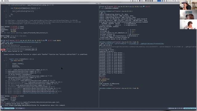 Pair Programming - Moving Karma specs to Jest (pipelines/stages, ide/actions) смотреть онлайн