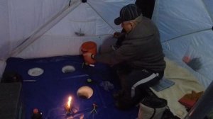 Зимняя рыбалка 14января2023г(озеро Салтаим).