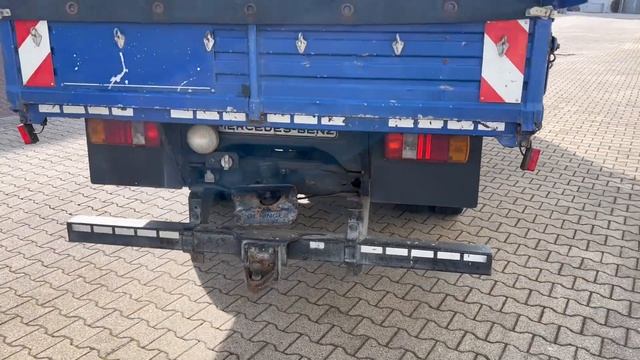 DAIMLER-BENZ L 407 D 4x2 Doka, Ex-THW