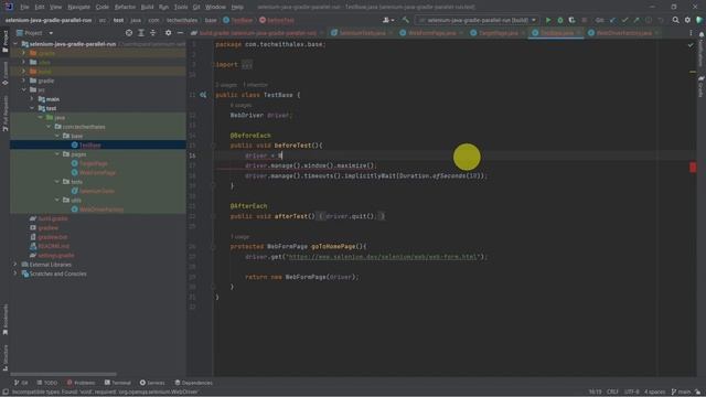 Selenium Java parallel execution [Learn Selenium with Java part 4] смотреть онлайн