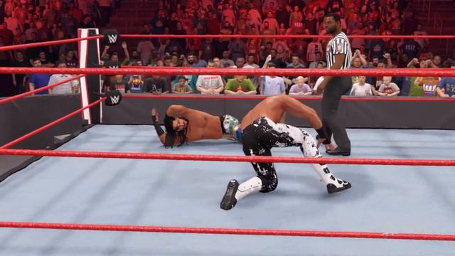 Dolph Ziggler vs Mustafa Ali / Singles Match / Monday Night RAW #1552 / WWE 2K22 смотреть онлайн