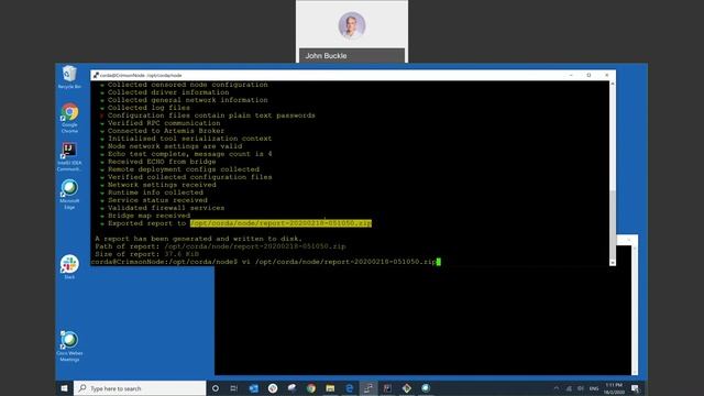 Corda Enterprise 4.4 - Corda Health Survey improvements смотреть онлайн