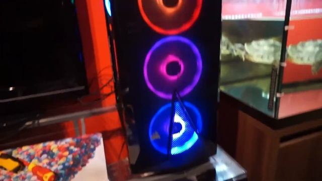 NEW GAMING SETUP AND PC UPGRADES! | NimBruh смотреть онлайн