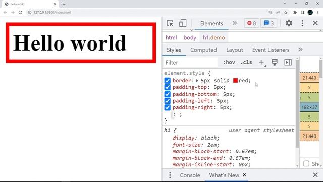 CSS Padding | CSS tutorial in Hindi Urdu смотреть онлайн