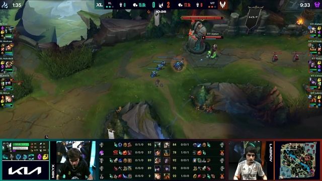 VIT vs. XL - Playoffs Round 1 | LEC Spring | Team Vitality vs. Excel | Game 5 (2022) смотреть онлайн