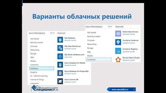 Облачная платформа данных Azure - обзор решений смотреть онлайн
