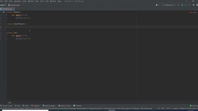 Python Tutorial For Beginners - #41. Inheritance in Python смотреть онлайн