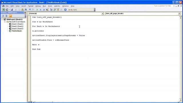 Excel Tips - Tip#52: Macro to remove Page Break View смотреть онлайн