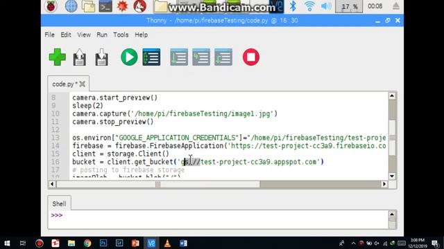 How to capture Image from Raspberry Pi and send to Firebase Database Python Code - Part 2 смотреть онлайн
