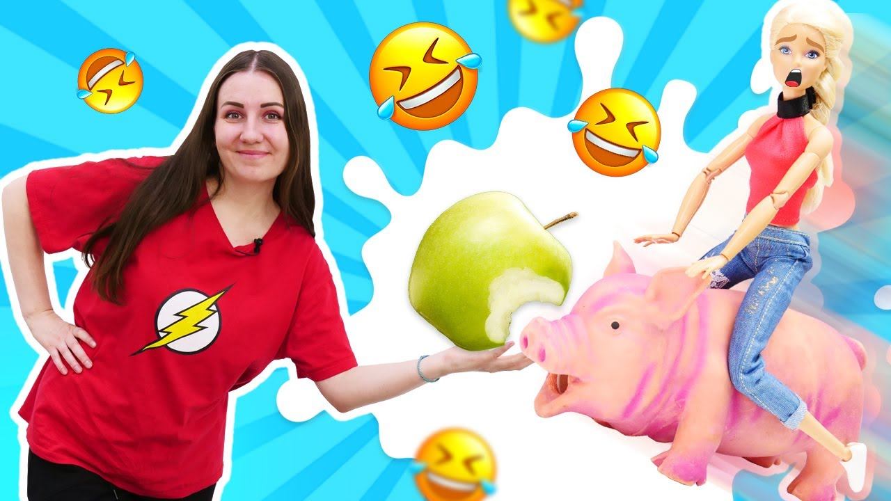 Я не хочу в школу – Куклы Барби ухаживают за животными – Видео для девочек игры в куклы смотреть онлайн
