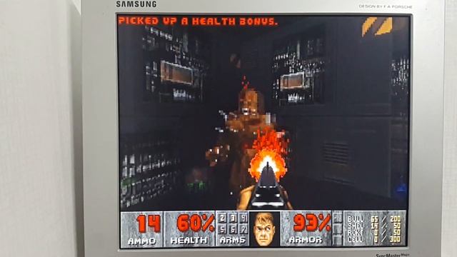 Doom benchmark - TI 486DLC 40MHz + CL-GD5434 1MB VLB смотреть онлайн