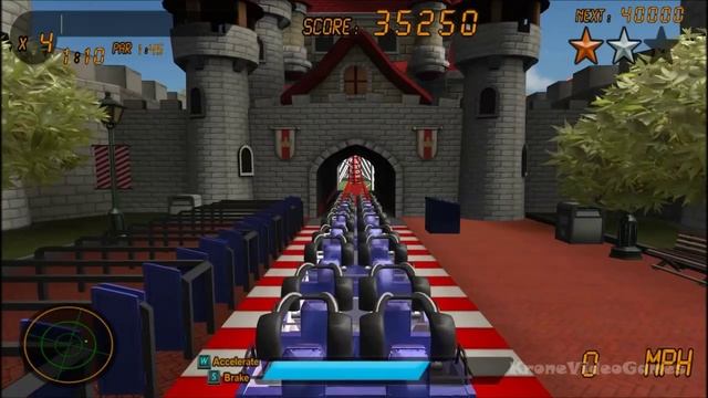 Roller Coaster Rampage Gameplay (PC HD) смотреть онлайн