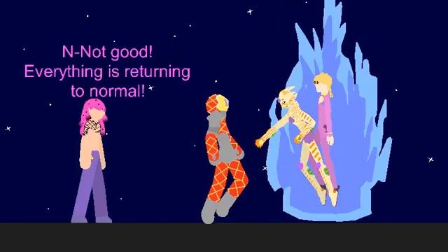 Jojo: Vento Aureo [Stick nodes] смотреть онлайн