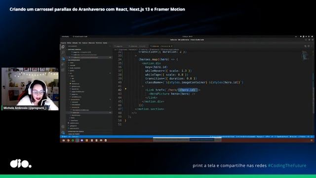 Criando um carrossel Parallax do Aranhaverso com React, Next e Typescript смотреть онлайн