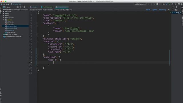 5. MySQL и Post Mapper. Пишем Блог на PHP