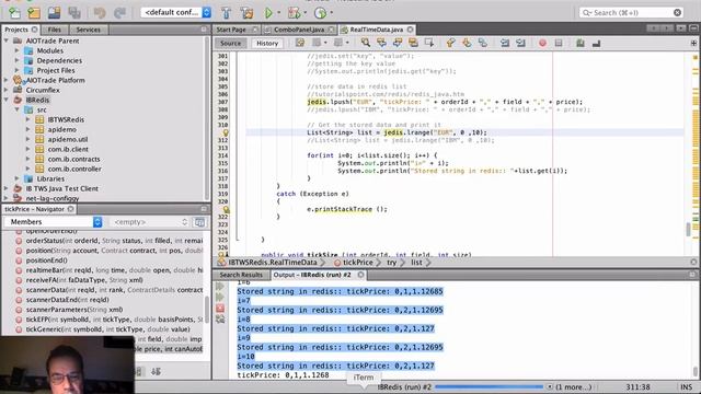 Recap of Interactive Brokers TWS message queue with Redis NOSQL Java and Python смотреть онлайн