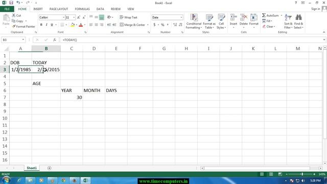 Excel formulas in telugu [www.timecomputers.in] смотреть онлайн