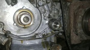 Outlander 2,4 4g69 смена ремня ГРМ, сальники, помпы, ребилд стартера