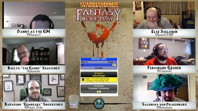 CORP: Warhammer Fantasy Roleplay 4th Edition: Tales from the Old World - Week 8 смотреть онлайн