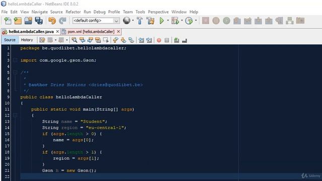 008 Direct Java Call to an AWS Lambda function смотреть онлайн