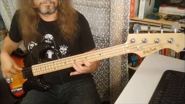 Queen - You're My Best Friend bass cover (John Deacon) смотреть онлайн