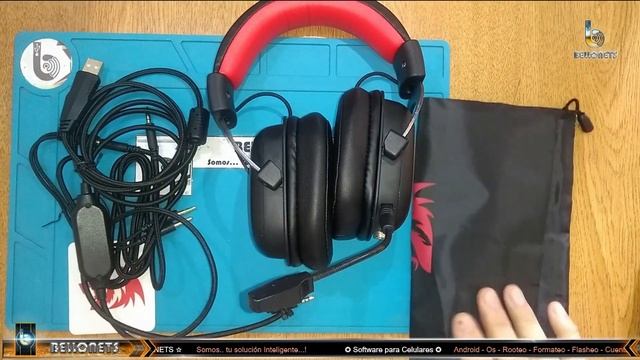 1️⃣ ANALISIS REVIEW AURICULARES GAMING REDDRAGON ZEUS H510 MICROPHONE HEADSET @bellonets смотреть онлайн