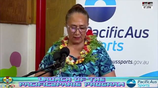 Pacific-To-Paris Program Launch at TASANOC Tonga Sports Association & National Olympic Committee смотреть онлайн