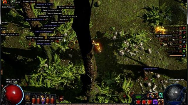 POE Shadow Reave Crit Build-Life base смотреть онлайн