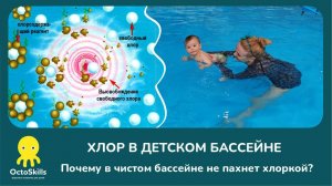 Как работает хлор в детском бассейне. Почему в чистом бассейне не пахнет хлоркой