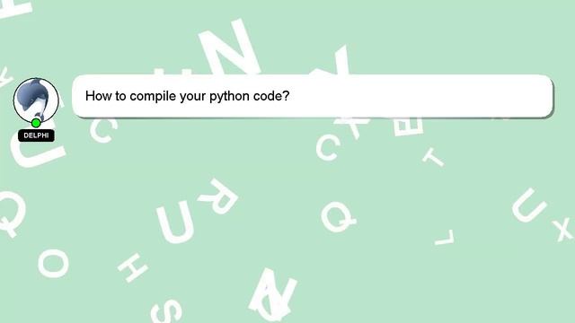 How to compile your python code? смотреть онлайн