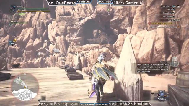 Monster Hunter Word - Zorah Magdaros | First Encounter смотреть онлайн
