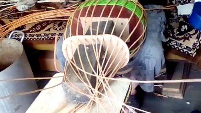 как сплести корзину на шаблоне смотреть онлайн