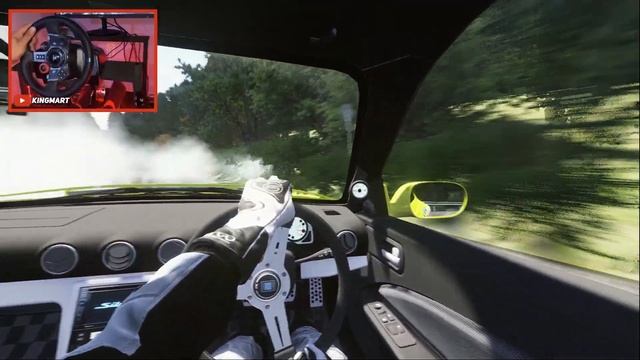 CRAZY BACK ENTRY Street Nissan S15 on Dousojin Touge | Assetto Corsa (w/900° Steering Wheel Setup) смотреть онлайн