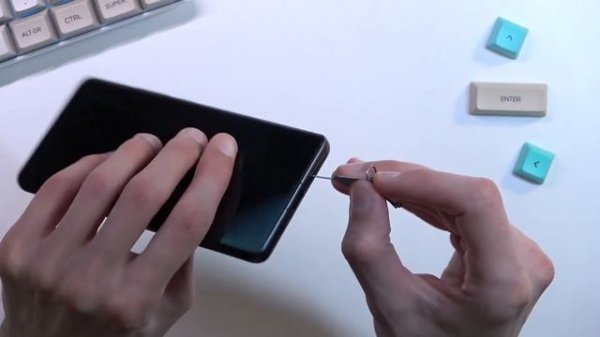 How to Insert SIM Card in XIAOMI 12X // SIM Card Tray