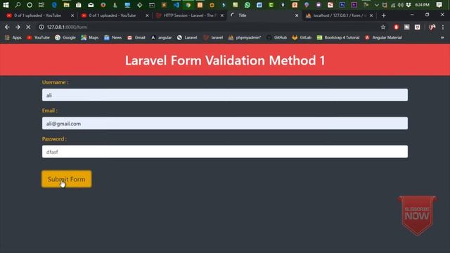Laravel 6 Tutorial Part 26 : Flash session in Laravel | Hindi Urdu смотреть онлайн