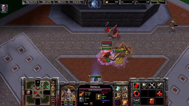 Warcraft Reforged - Footmen Frenzy Bad Party смотреть онлайн