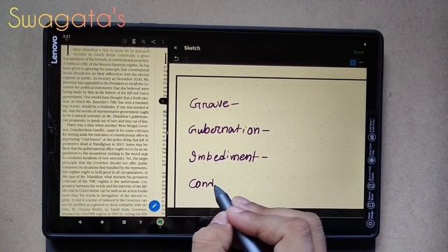 Making Notes on Lenovo Tab M10 FHD Plus (2nd Gen), All Doubts Explained. смотреть онлайн