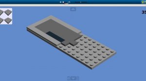 Как сделать мини-компьютер из Лего 1 (мало деталей)