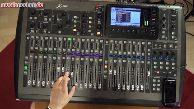 Behringer X 32 Digital Mixer Teil 2 смотреть онлайн