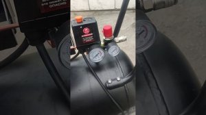 компрессор brait kmr 2500/80 первый запуск.