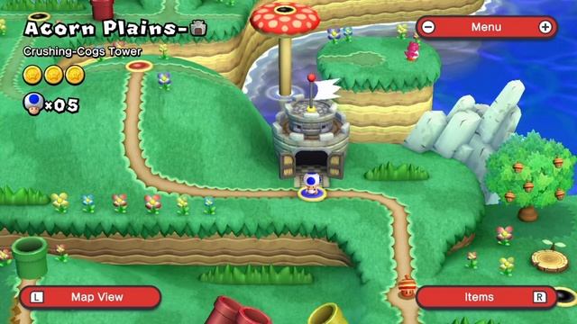 How to Unlock Blue Toad in New Super Mario Bros. U Deluxe for Nintendo Switch | Blue Toad Secret смотреть онлайн