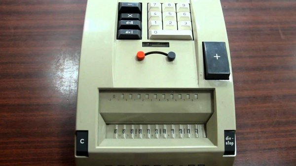 Механический калькулятор Contex-55 / Mechanical Calculator Contex-55