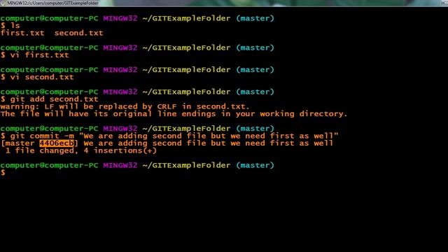 GIT Tutorial : Fixing common mistakes in previous commit | GIT Amend Command смотреть онлайн